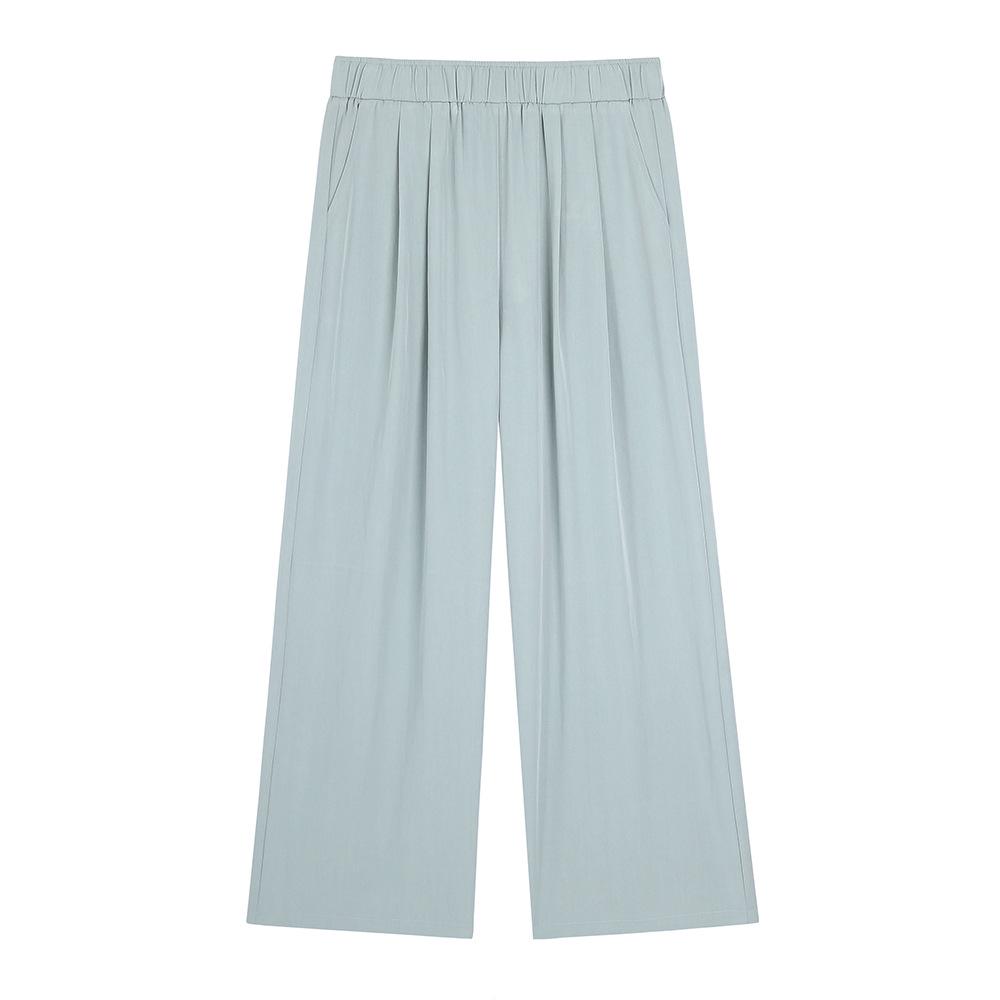 Korean Style High-Waisted Wide-Leg Pants - Plus Size, Slimming, Versatile Summer Wear 5XL (recommended 200-220 jin)
Korean Style High-Waisted Wide-Leg Pants - Plus Size, Slimming, Versatile Summer Wear 5XL (recommended 200-220 jin)