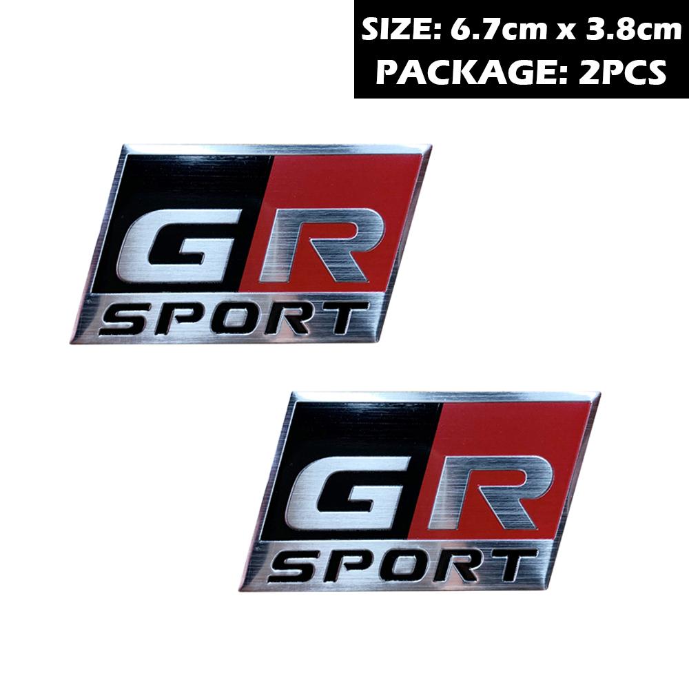 3D Aluminium Car Stickers Accessories Auto Body Tail Emblem Decals For Toyota Yaris Corolla Rav4 GR Logo GAZOO Racing GRSPORT
3D Aluminium Car Stickers Accessories Auto Body Tail Emblem Decals For Toyota Yaris Corolla Rav4 GR Logo GAZOO Racing GRSPORT