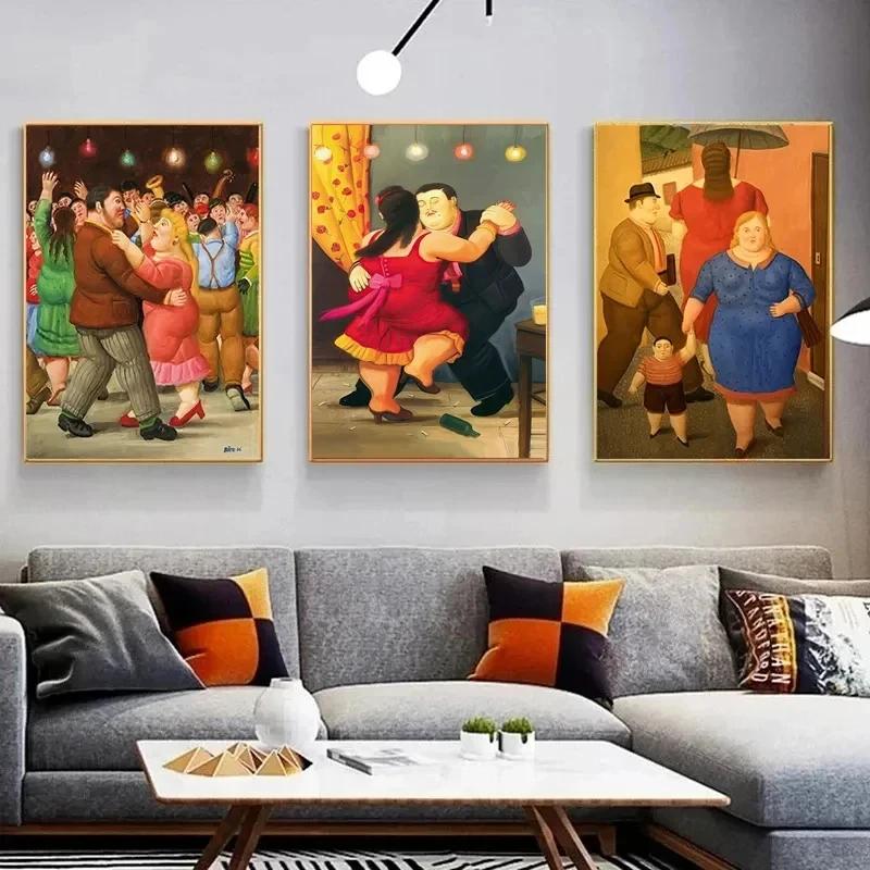 Fernando Botero Women Dancing Circus Wall Art Canvas Painting Nordic Posters and Prints Wall Pictures for Living Room Decoration 8X12inch 20x30cm
Fernando Botero Women Dancing Circus Wall Art Canvas Painting Nordic Posters and Prints Wall Pictures for Living Room Decoration 8X12inch 20x30cm