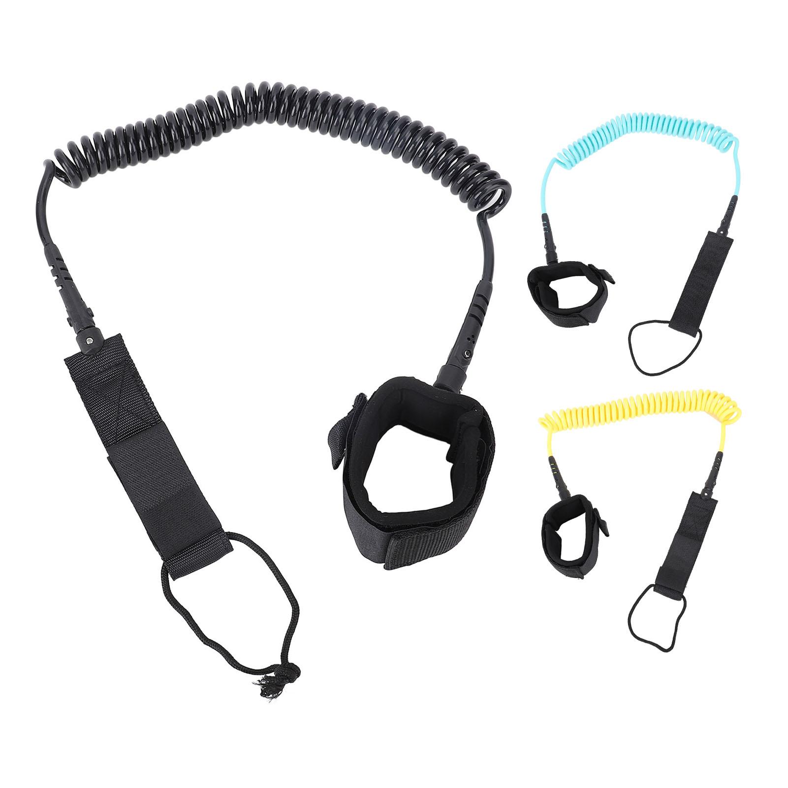 9.8ft Surf Leash Spiral TPU Coiled Stand Up Paddleboard Rope Surfboarding Ankle Strap 360 Degree Rot Black
9.8ft Surf Leash Spiral TPU Coiled Stand Up Paddleboard Rope Surfboarding Ankle Strap 360 Degree Rot Black