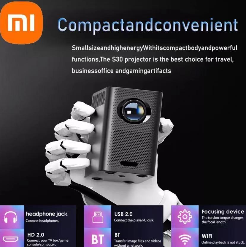Новый Xiaomi MI30 проектор Android 10 Smart WIFI портативный домашний кинотеатр кинотеатр Android телефон проектор Bluetooth LED 1080 проектор
Новый Xiaomi MI30 проектор Android 10 Smart WIFI портативный домашний кинотеатр кинотеатр Android телефон проектор Bluetooth LED 1080 проектор