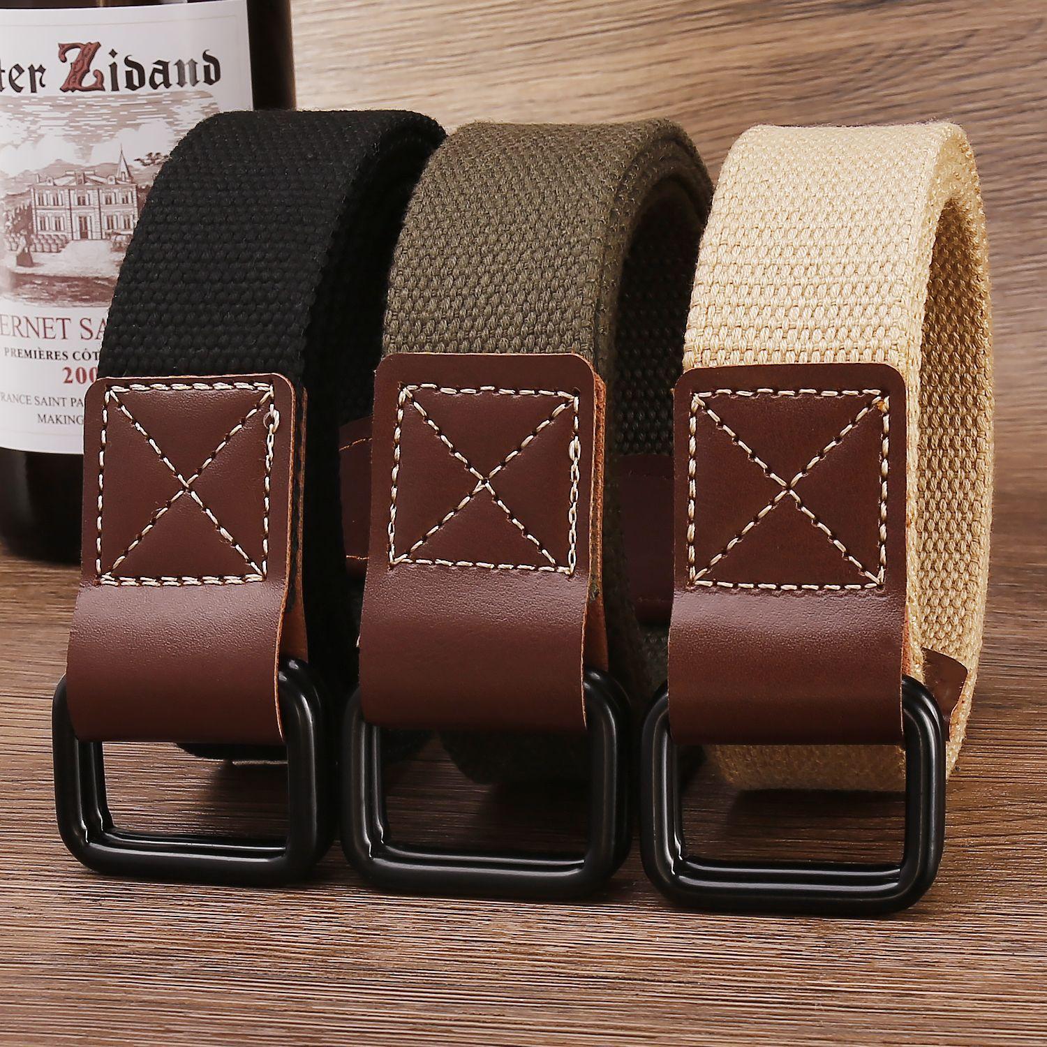 Double Ring Buckle Webbing Belt, Men S And Women S Canvas Universal Casual Belt, Jeans Tooling Belt 120cm
Double Ring Buckle Webbing Belt, Men S And Women S Canvas Universal Casual Belt, Jeans Tooling Belt 120cm