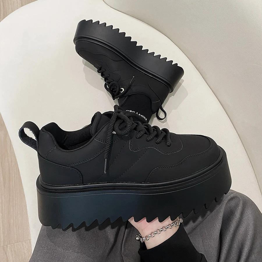 Temperament style height increasing 6CM genuine leather white shoes ig trendy breathable dad shoes men niche sports board shoes 44
Temperament style height increasing 6CM genuine leather white shoes ig trendy breathable dad shoes men niche sports board shoes 44