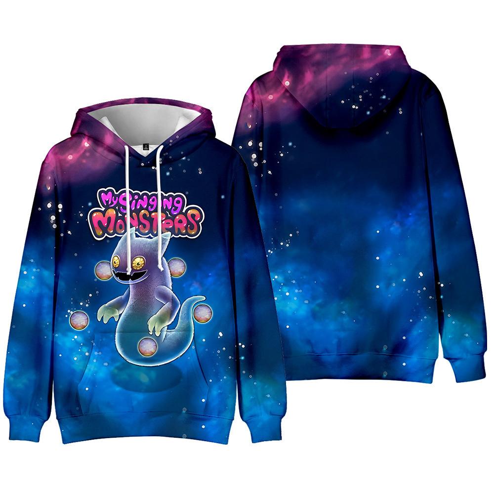 Толстовка з мультфільмом My Singing Monsters Tie Dye Hoodie Streetwear Толстовка з принтом і капюшоном Чоловіки Жінки Косплей Спортивні пуловери XS
Толстовка з мультфільмом My Singing Monsters Tie Dye Hoodie Streetwear Толстовка з принтом і капюшоном Чоловіки Жінки Косплей Спортивні пуловери XS