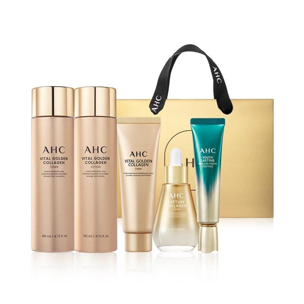 AHC Vital Golden Collagen Youth Total Care 5-Piece Set
AHC Vital Golden Collagen Youth Total Care 5-Piece Set