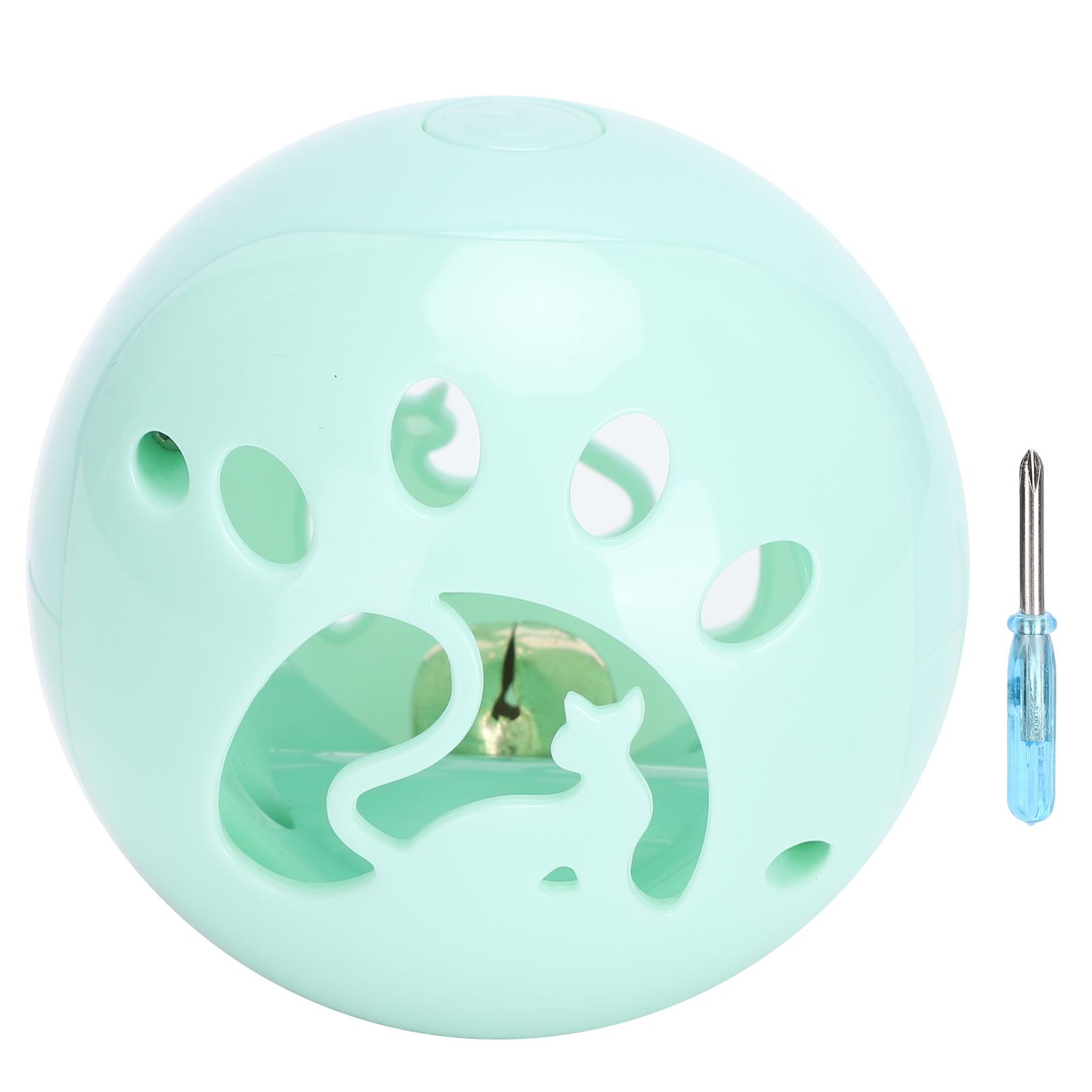 Pet LED Flashing Toy Ball Cat Rolling Ball with Bell Pet Sounding Interactive ToyGreen синий
Pet LED Flashing Toy Ball Cat Rolling Ball with Bell Pet Sounding Interactive ToyGreen синий