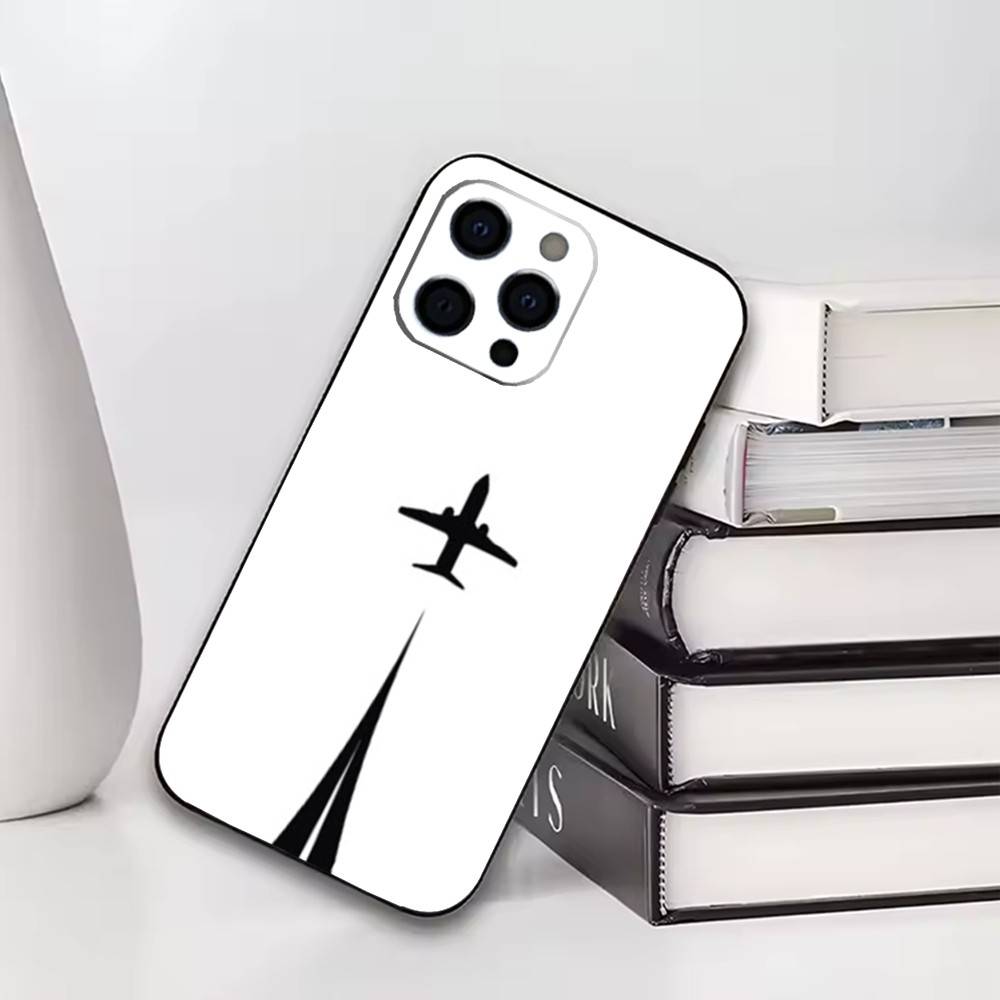 Minimal Airplane Wanderlust Travel Phone Case For iPhone17,16,15,14,13,12,11 Plus,Pro Others Soft Black Cover iPhone17
Minimal Airplane Wanderlust Travel Phone Case For iPhone17,16,15,14,13,12,11 Plus,Pro Others Soft Black Cover iPhone17