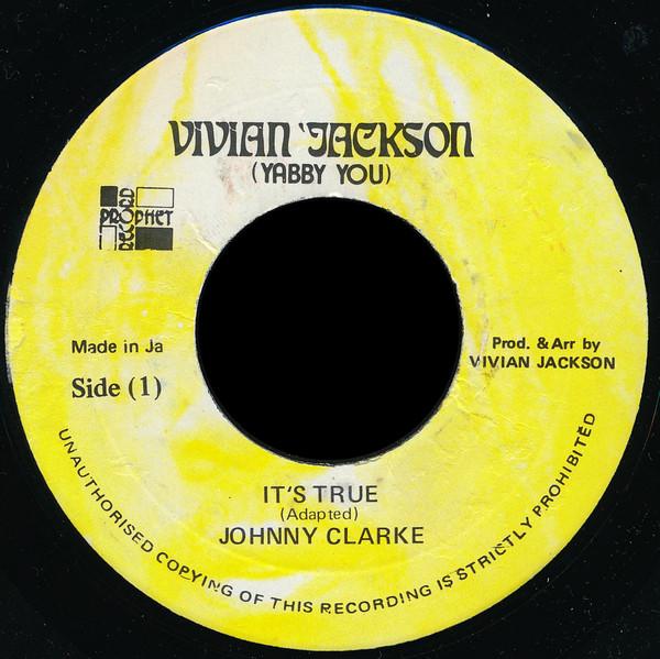 7inch Record JOHNNY CLARKE - It s True NONE Vivian Jackson Jamaica Reggae, Ska & Dub Used
7inch Record JOHNNY CLARKE - It s True NONE Vivian Jackson Jamaica Reggae, Ska & Dub Used