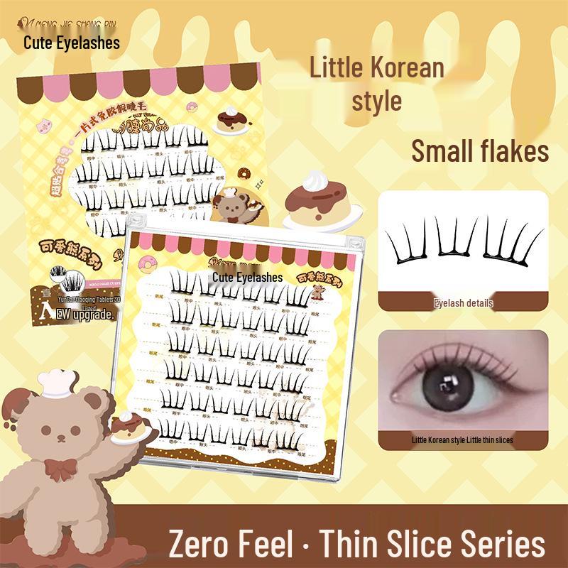 Natural-Look Korean-Style Thin False Eyelashes - Glue-Free, Photogenic, Segmented Design
Natural-Look Korean-Style Thin False Eyelashes - Glue-Free, Photogenic, Segmented Design