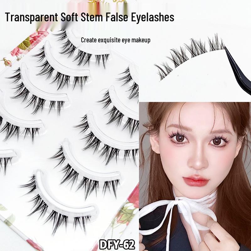 Little Devil Sunflower Natural False Eyelashes - Student Dog-Eye Effect, One-Piece, Seamless Fine Stem.
Little Devil Sunflower Natural False Eyelashes - Student Dog-Eye Effect, One-Piece, Seamless Fine Stem.