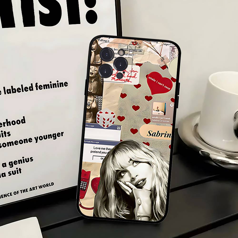Singer S-Sabrina C-Carpenter Phone Case For IPhone 17 16 14 15 13 12 11 Pro Max Plus Silicone Soft Cover iPhone 15pro max
Singer S-Sabrina C-Carpenter Phone Case For IPhone 17 16 14 15 13 12 11 Pro Max Plus Silicone Soft Cover iPhone 15pro max