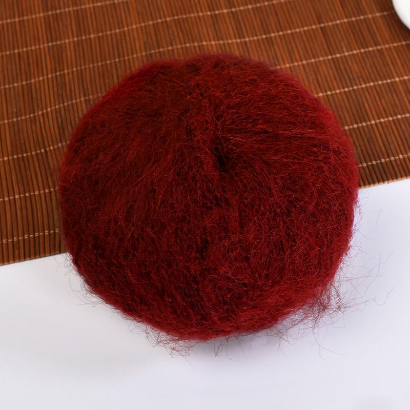 25g/ball Soft DIY Soft Wool Crocheting Ball For Hand Knitting Sweaters Solid Knitting Shawls Silk Mohair Yarn Scarf K
25g/ball Soft DIY Soft Wool Crocheting Ball For Hand Knitting Sweaters Solid Knitting Shawls Silk Mohair Yarn Scarf K