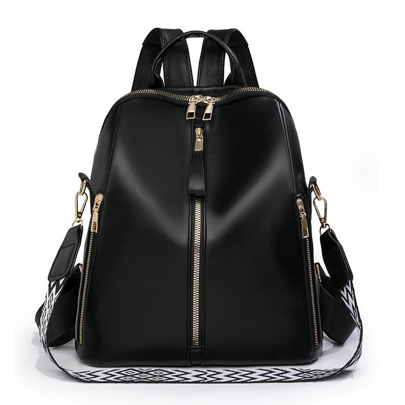 Backpack women s new large-capacity women s backpack solid color trendy student schoolbag simple outdoor travel bag
Backpack women s new large-capacity women s backpack solid color trendy student schoolbag simple outdoor travel bag