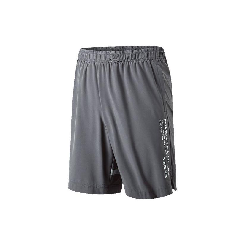 Anta SS22 Быстросохнущие дышащие беговые шорты из ледяного шелка, однотонные свободные шорты с буквенным принтом, мужские шорты с пятью точками, серо-серые 952227304-1
Anta SS22 Быстросохнущие дышащие беговые шорты из ледяного шелка, однотонные свободные шорты с буквенным принтом, мужские шорты с пятью точками, серо-серые 952227304-1