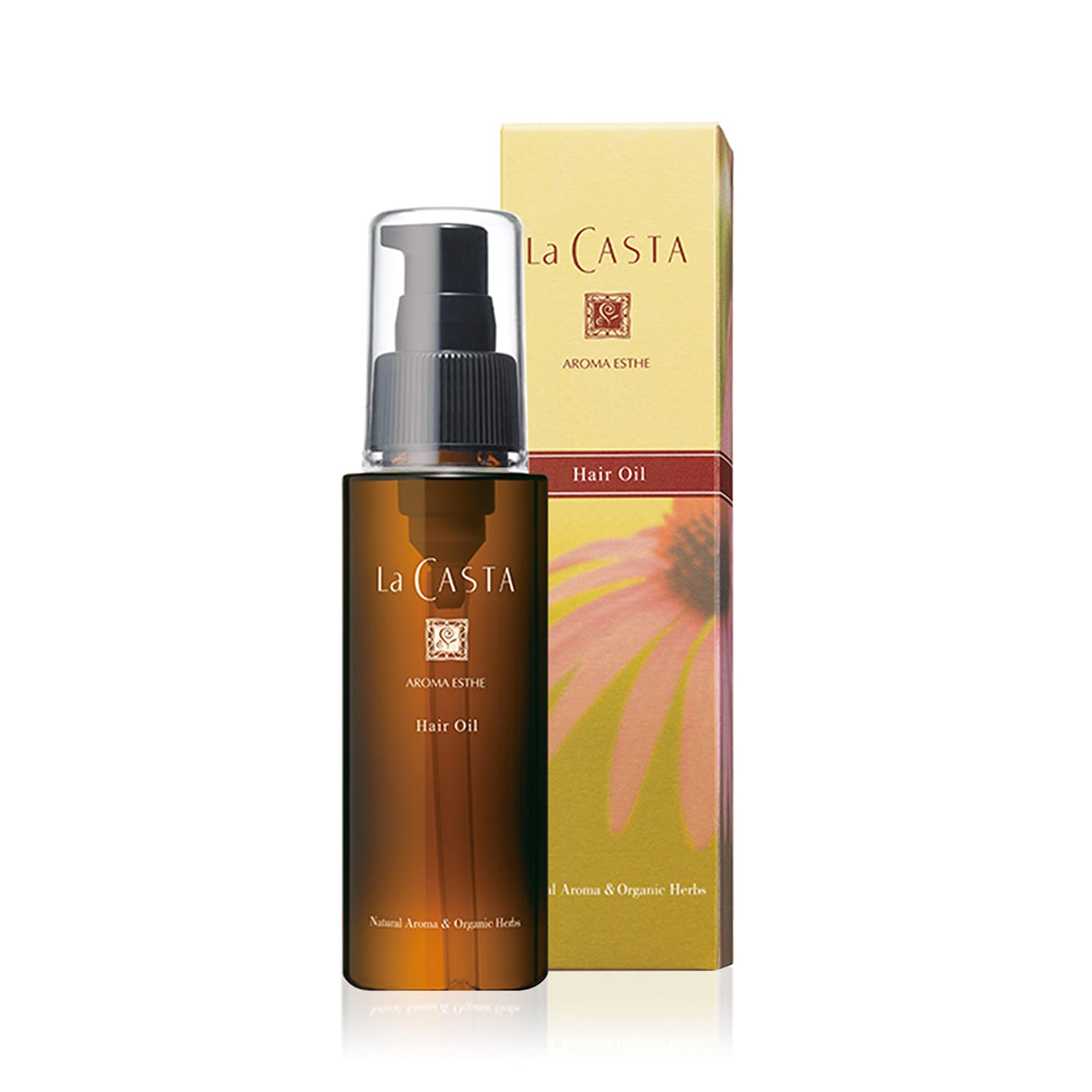 La CASTA Aroma Esthetic Hair Oil Hair For Hair Styling Fresh Citrus Herb Scent Citrus 1 piece (Non-Rinse Treatment/Hair Serum) Thick/Long Non-Silicone
La CASTA Aroma Esthetic Hair Oil Hair For Hair Styling Fresh Citrus Herb Scent Citrus 1 piece (Non-Rinse Treatment/Hair Serum) Thick/Long Non-Silicone