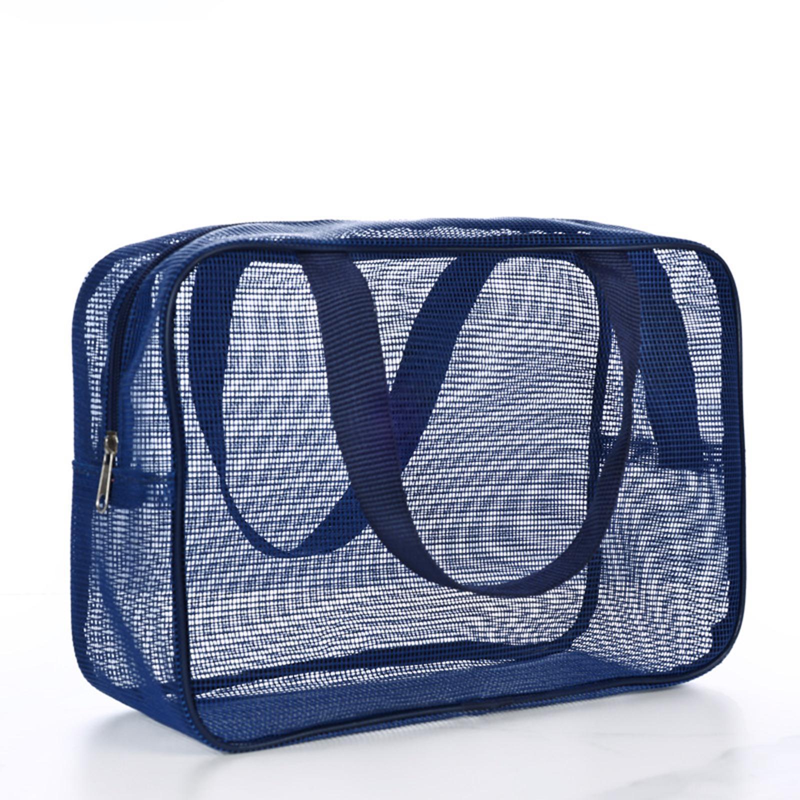 Mesh Toiletry Bag Portable Travel with Handle Storage Bag Shower Essentials Makeup Bag Bath Bag Gym Bag for Guys Women Men Girls S синий
Mesh Toiletry Bag Portable Travel with Handle Storage Bag Shower Essentials Makeup Bag Bath Bag Gym Bag for Guys Women Men Girls S синий
