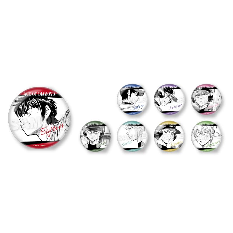 Ace of Diamond act II Trading Can Badge Box of 8
Ace of Diamond act II Trading Can Badge Box of 8