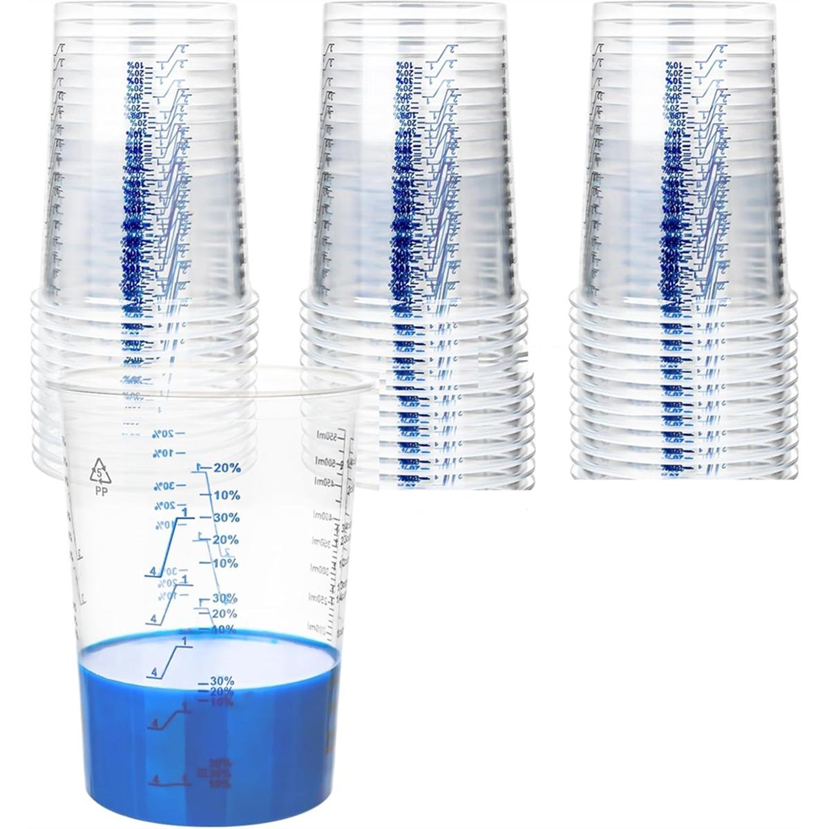 2025+ 50 PACK Plastic Paint Mixing Cups, 20 Oz (600ml) Disposable Liquid Measuring Cups Perfect for Epoxy Resin, Paint Mixing China Mainland
2025+ 50 PACK Plastic Paint Mixing Cups, 20 Oz (600ml) Disposable Liquid Measuring Cups Perfect for Epoxy Resin, Paint Mixing China Mainland