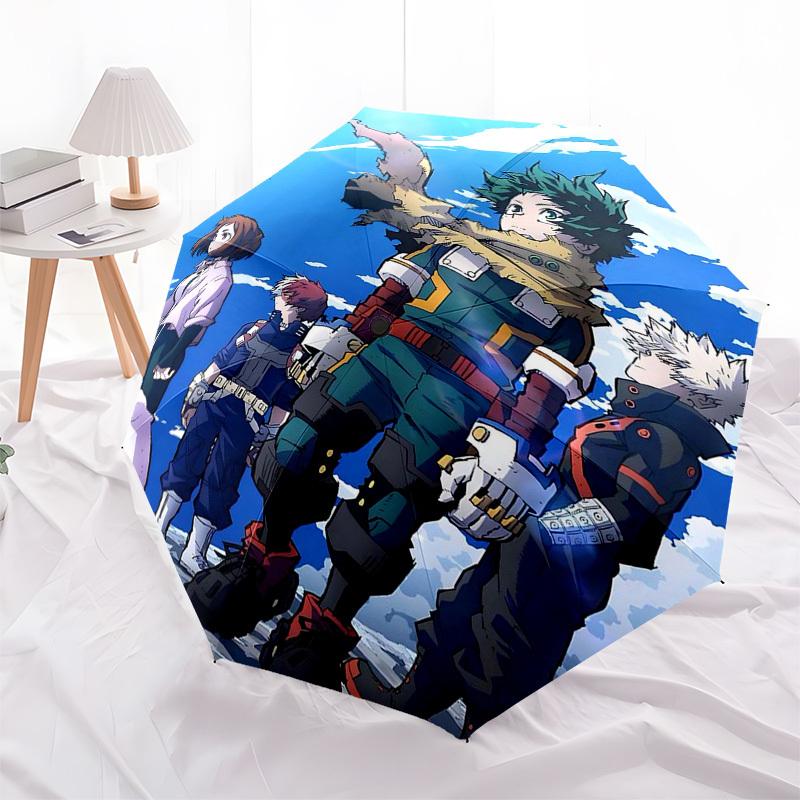1pc My Hero Academia Theme Automatic Opening Folding Umbrella with 8-Bone Iron Frame, Portable for Fans, Travelers, Everyday Use, Festive Gift.T001
1pc My Hero Academia Theme Automatic Opening Folding Umbrella with 8-Bone Iron Frame, Portable for Fans, Travelers, Everyday Use, Festive Gift.T001
