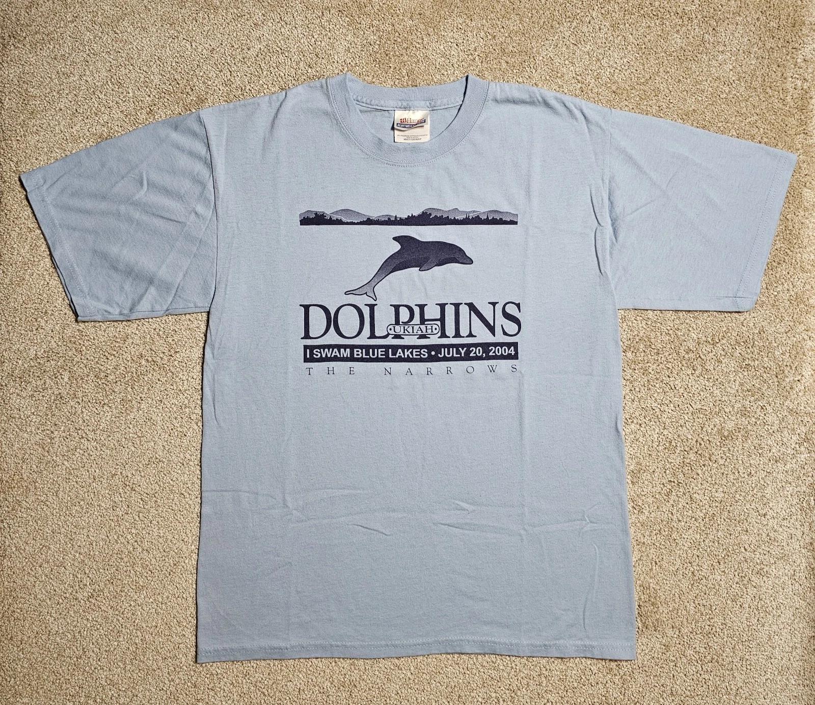 Винтажная футболка Ukiah Dolphins Swim Team Y2k Мужская S Гранж Панк Ироничная Спортивная 04 M
Винтажная футболка Ukiah Dolphins Swim Team Y2k Мужская S Гранж Панк Ироничная Спортивная 04 M