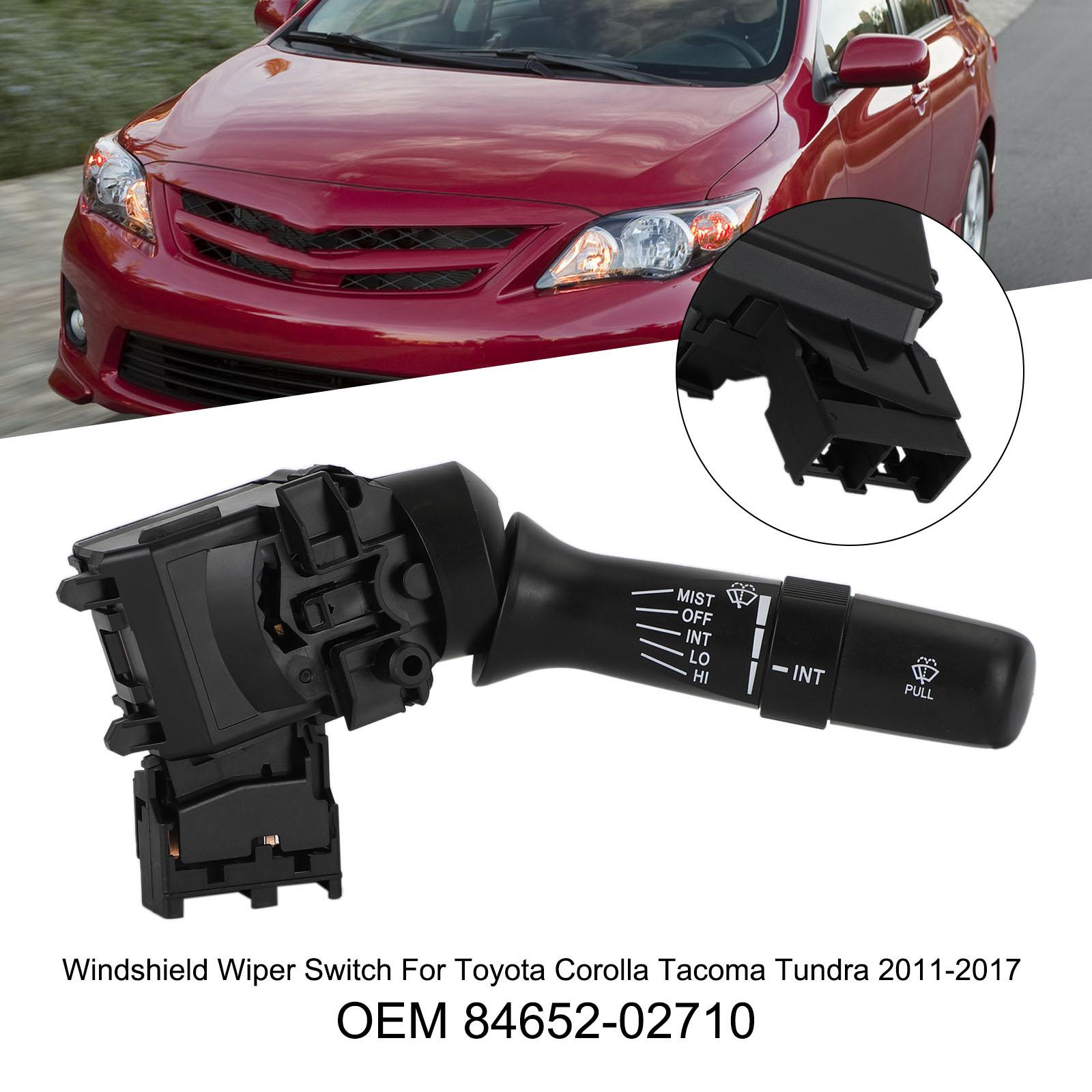 Переключатель стеклоочистителя для Toyota Corolla Tacoma Tundra 2011-2017 84652-02710
Переключатель стеклоочистителя для Toyota Corolla Tacoma Tundra 2011-2017 84652-02710
