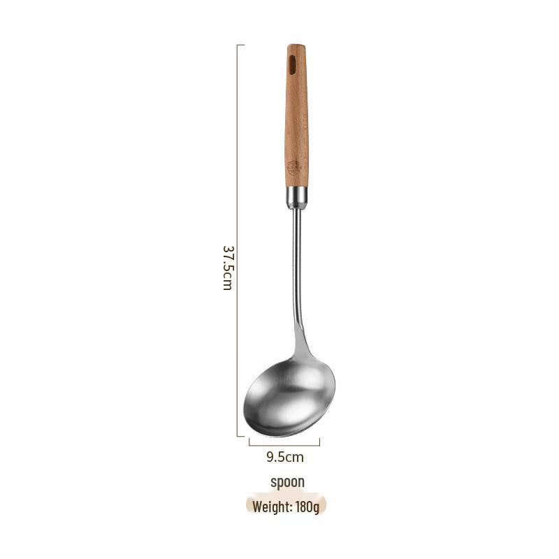 Yoshida Takumi 304 Stainless Steel Beech Wood Handle Kitchen Utensil Set
Yoshida Takumi 304 Stainless Steel Beech Wood Handle Kitchen Utensil Set