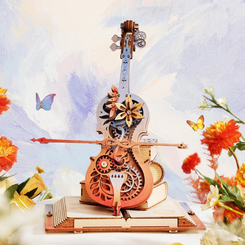 Robotime Magic Cello Adults 3D Puzzles Wooden Music Box Puzzle to Build Unique Music Gift Hobby Kits Cat s Sky City Music Box
Robotime Magic Cello Adults 3D Puzzles Wooden Music Box Puzzle to Build Unique Music Gift Hobby Kits Cat s Sky City Music Box