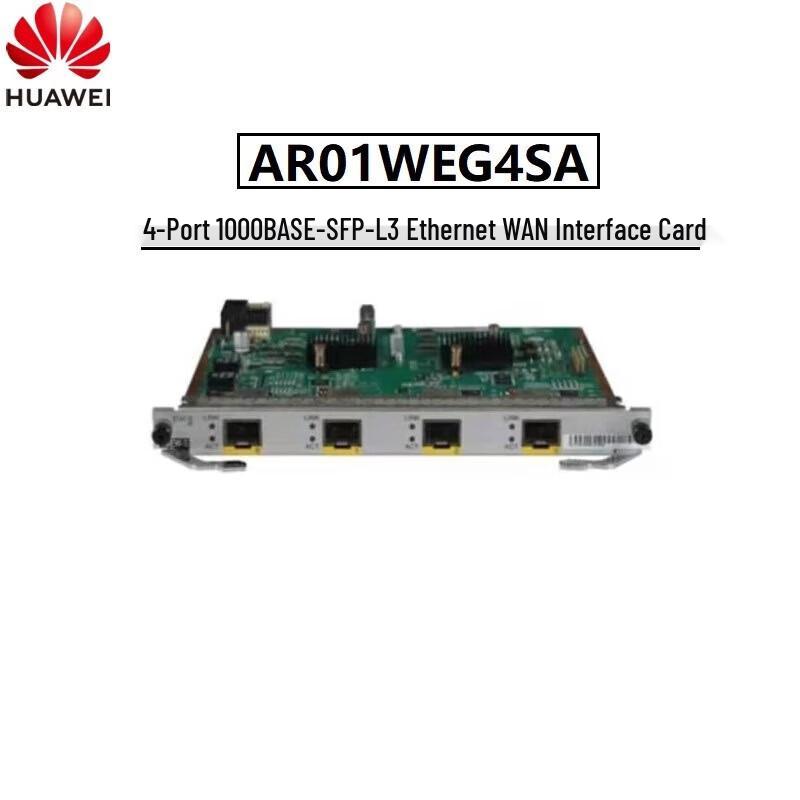 Huawei AR01WEG4SA 4-Port Gigabit Optical Interface Card
Huawei AR01WEG4SA 4-Port Gigabit Optical Interface Card