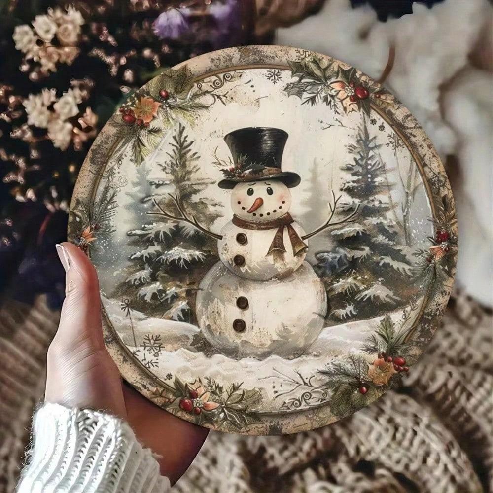 Vintage Snowman Aluminum Sign 8x8 Inch Rustic Winter Christmas Wall Art Home Decor For Indoor Outdoor 20x20 різнокольоровий
Vintage Snowman Aluminum Sign 8x8 Inch Rustic Winter Christmas Wall Art Home Decor For Indoor Outdoor 20x20 різнокольоровий
