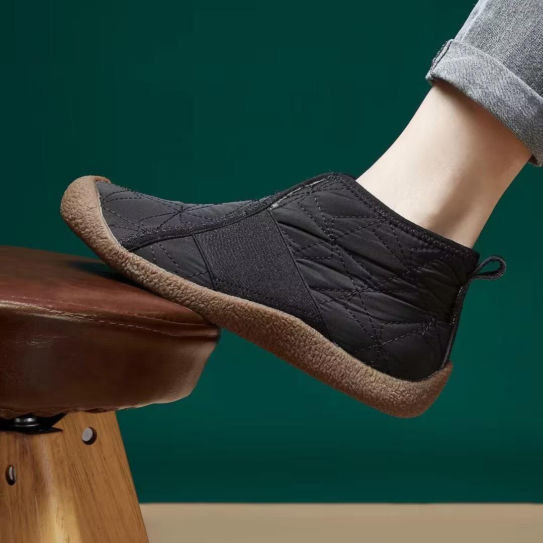 Зима 2025 новые женские нескользящие модные повседневные короткие ботинки водонепроницаемые бархатные утепленные теплые плоские хлопковые туфли зимние ботинки 35 чёрный
Зима 2025 новые женские нескользящие модные повседневные короткие ботинки водонепроницаемые бархатные утепленные теплые плоские хлопковые туфли зимние ботинки 35 чёрный