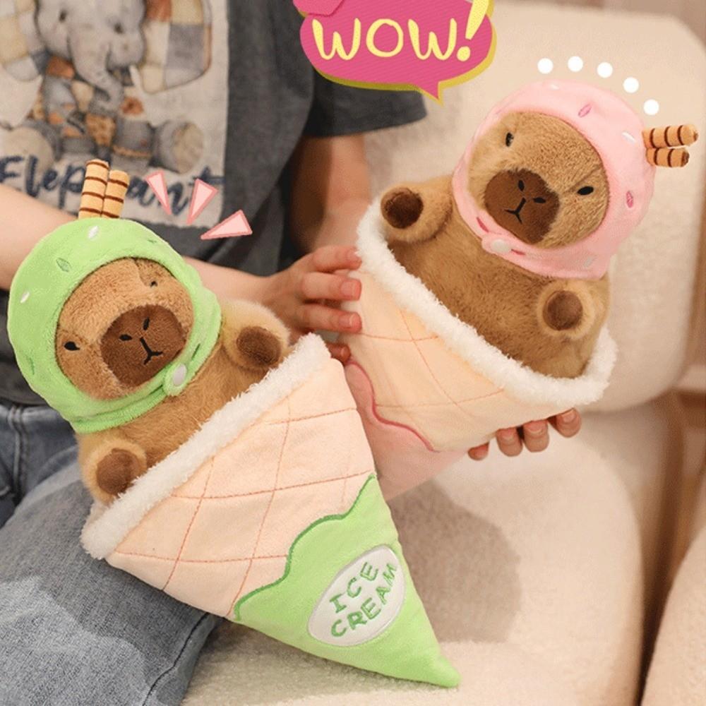 Ice Cream Cone Capybara Plush Doll Detachable Capybara Stuffed Doll Children Girl синій
Ice Cream Cone Capybara Plush Doll Detachable Capybara Stuffed Doll Children Girl синій