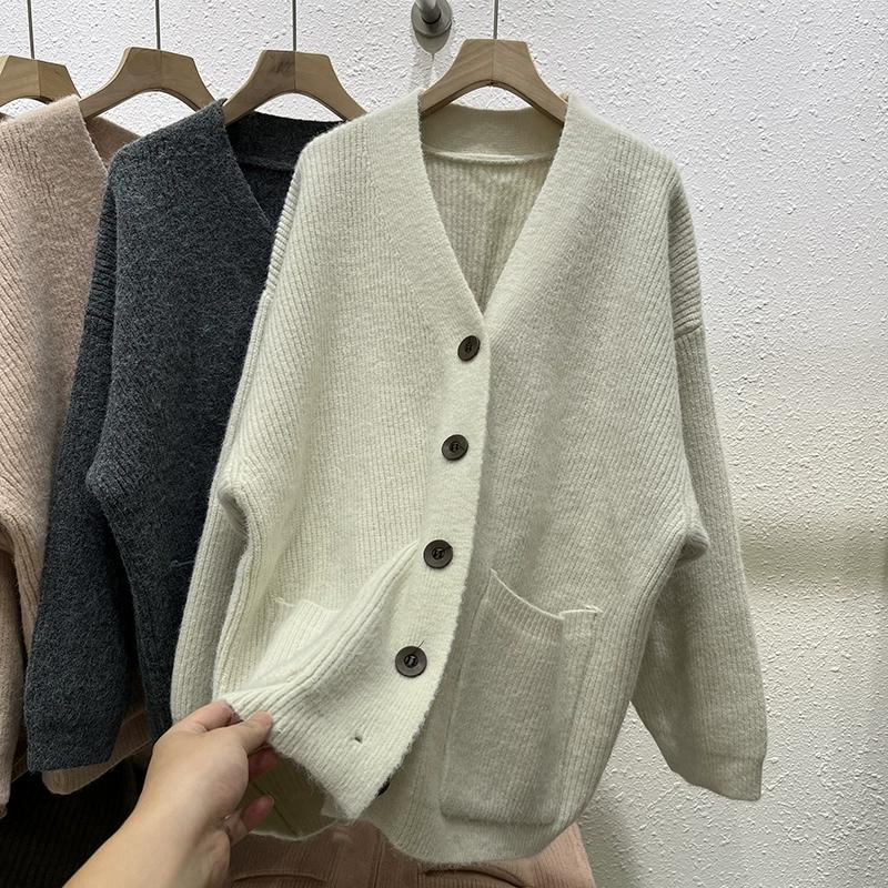 2025 Новый Осенний Женский Свитер Вязаный Базовый Модный Топ Футболка Кардиган Длинный Рукав Однотонная Рубашка Свободное Пальто One Size
2025 Новый Осенний Женский Свитер Вязаный Базовый Модный Топ Футболка Кардиган Длинный Рукав Однотонная Рубашка Свободное Пальто One Size