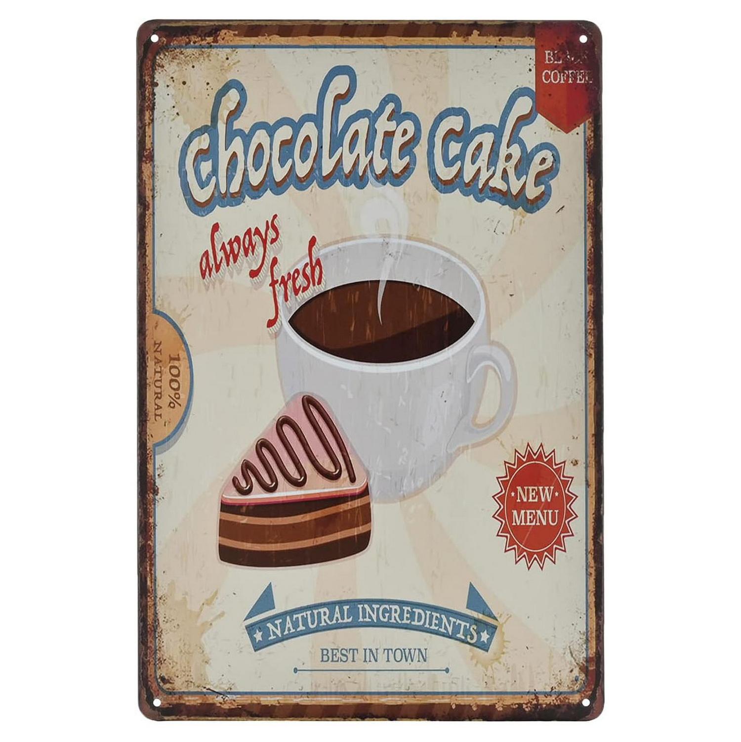 Hisun Tin Sign HD Tin Sign Vintage Bakery Dessert Theme Wall Decor Set Retro Cupcake Ice Cream Donut Art Metal Tin Signs for Kitchen Cafe Dec 20x30
Hisun Tin Sign HD Tin Sign Vintage Bakery Dessert Theme Wall Decor Set Retro Cupcake Ice Cream Donut Art Metal Tin Signs for Kitchen Cafe Dec 20x30