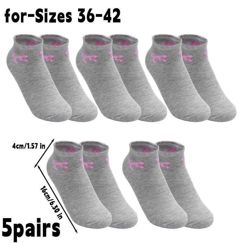 5Pairs Kawaii Solid Color Bow Ankle Socks Summer Breathable Cotton Thin Short Socks Moisture Wicking for Women Girls Casual Sock One Size
5Pairs Kawaii Solid Color Bow Ankle Socks Summer Breathable Cotton Thin Short Socks Moisture Wicking for Women Girls Casual Sock One Size