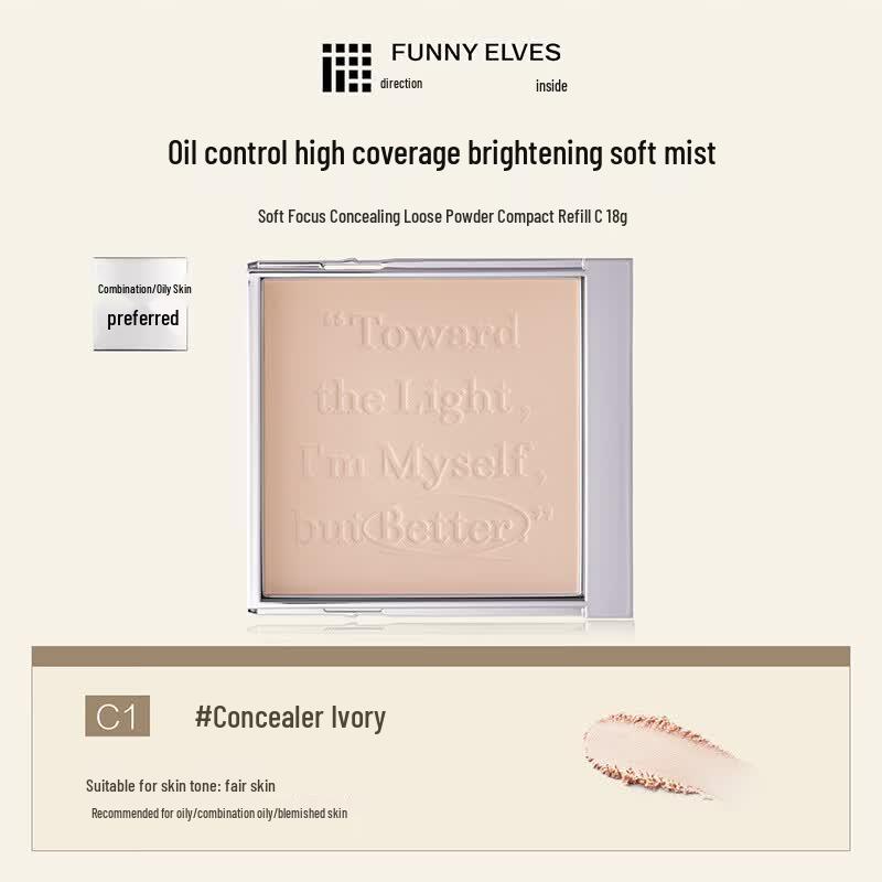 Funny Elves Soft Focus Pressed Powder Refill
Funny Elves Soft Focus Pressed Powder Refill