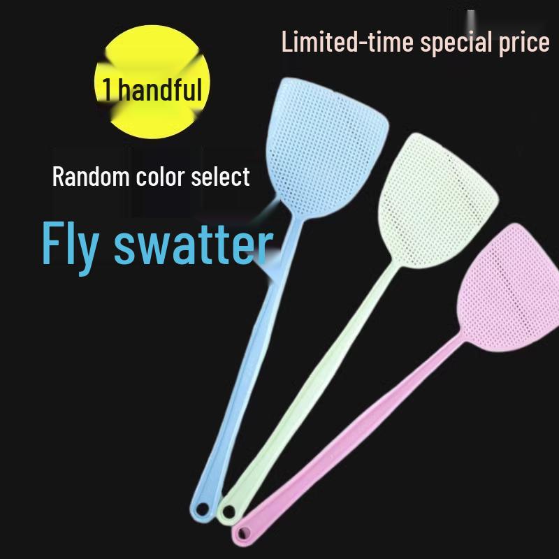 Durable Large Fly Swatter Racket with Long Handle - Ideal for Home and Commercial Use
Durable Large Fly Swatter Racket with Long Handle - Ideal for Home and Commercial Use