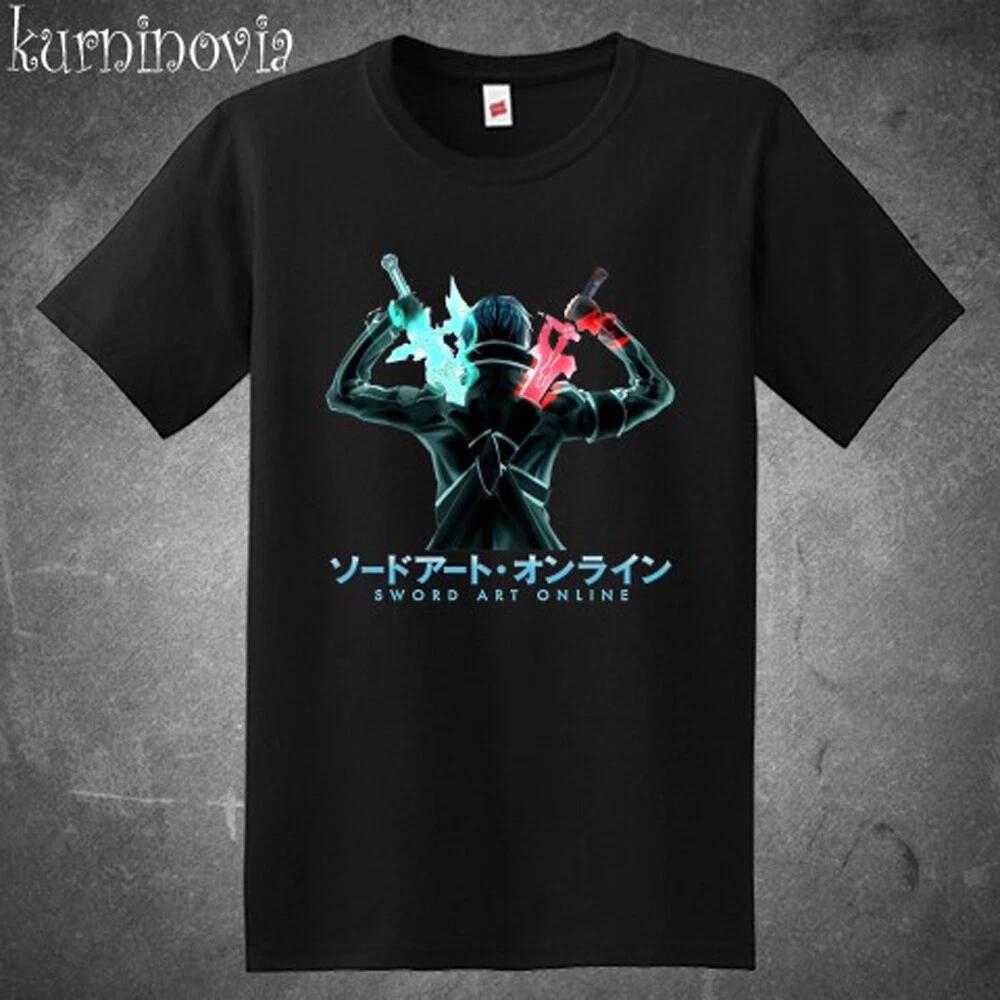 SAO Sword Art Online Anime MMORPG Men s Black Size S to 5XL 4XL
SAO Sword Art Online Anime MMORPG Men s Black Size S to 5XL 4XL