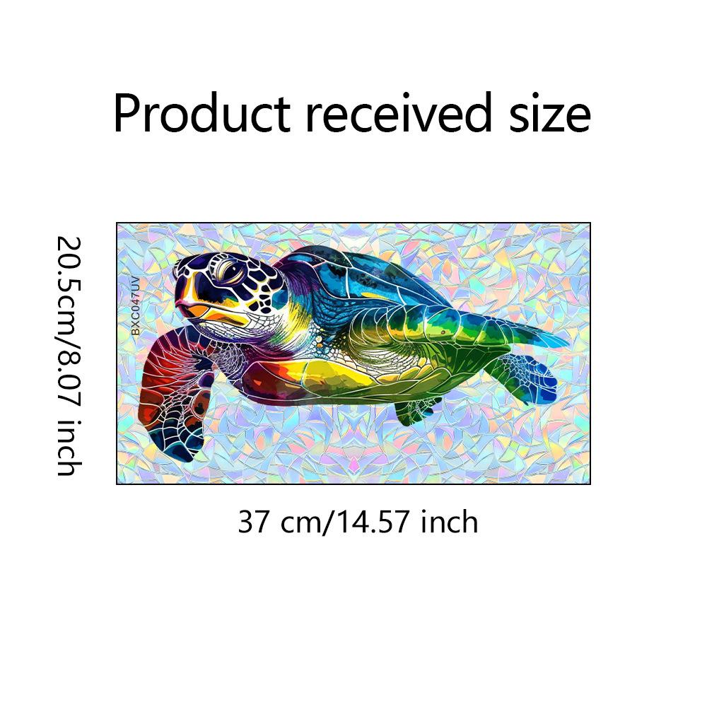 Laser Colorful Marine Animal Turtle Balcony Glass Door and Window Anti-static Window Stickers
Laser Colorful Marine Animal Turtle Balcony Glass Door and Window Anti-static Window Stickers
