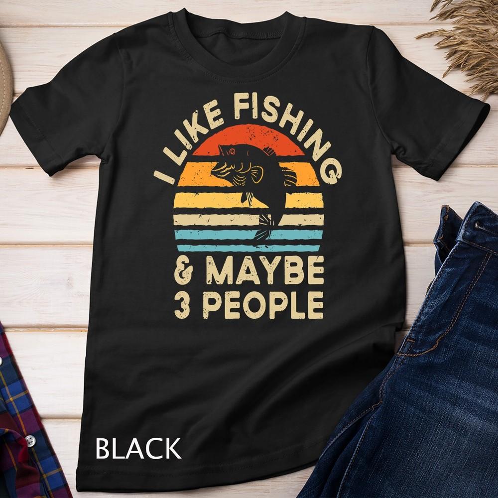 I Like Fishing And Maybe 3 People Retro Vintage T-Shirt AzaleUnisex T-shirt M
I Like Fishing And Maybe 3 People Retro Vintage T-Shirt AzaleUnisex T-shirt M