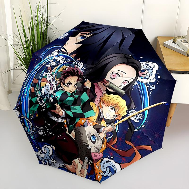 1pc Demon Slayer Characters Automatic Folding Umbrella - Compact 8-Rib Design, Durable Plastic & Iron, Lightweight for Outdoor Daily Use, a0929179
1pc Demon Slayer Characters Automatic Folding Umbrella - Compact 8-Rib Design, Durable Plastic & Iron, Lightweight for Outdoor Daily Use, a0929179