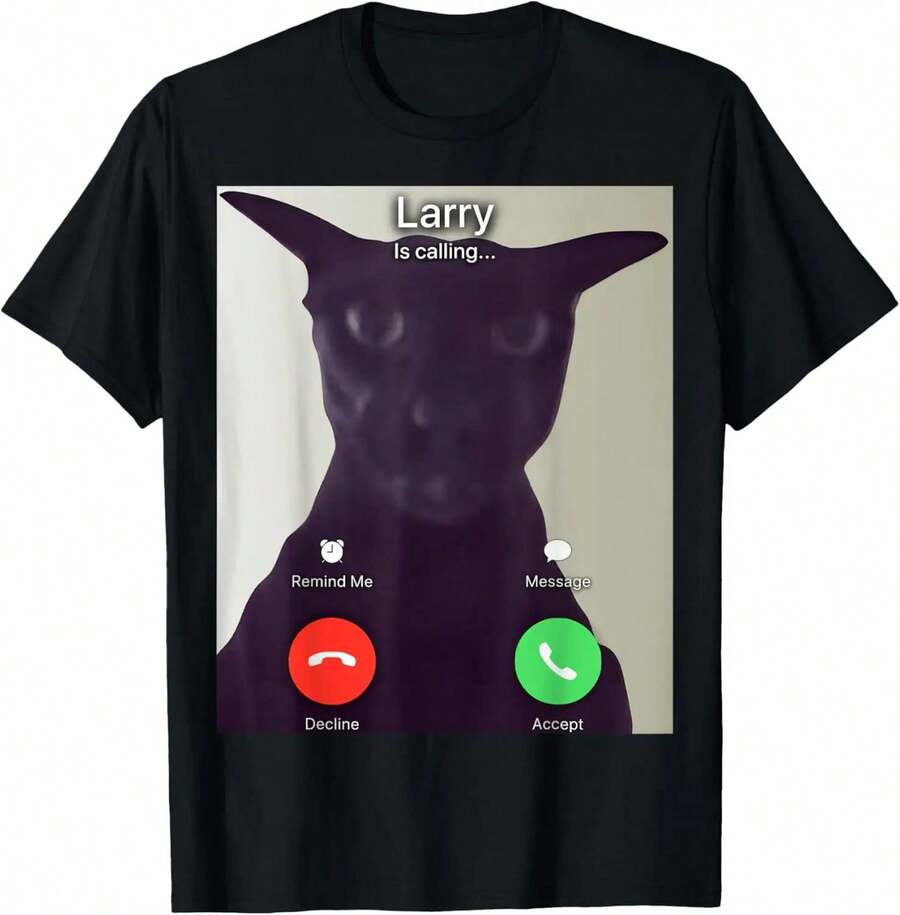 Cotton Evil Larry Cat Graphic Tee for Men and Women 5XL різнокольоровий
Cotton Evil Larry Cat Graphic Tee for Men and Women 5XL різнокольоровий