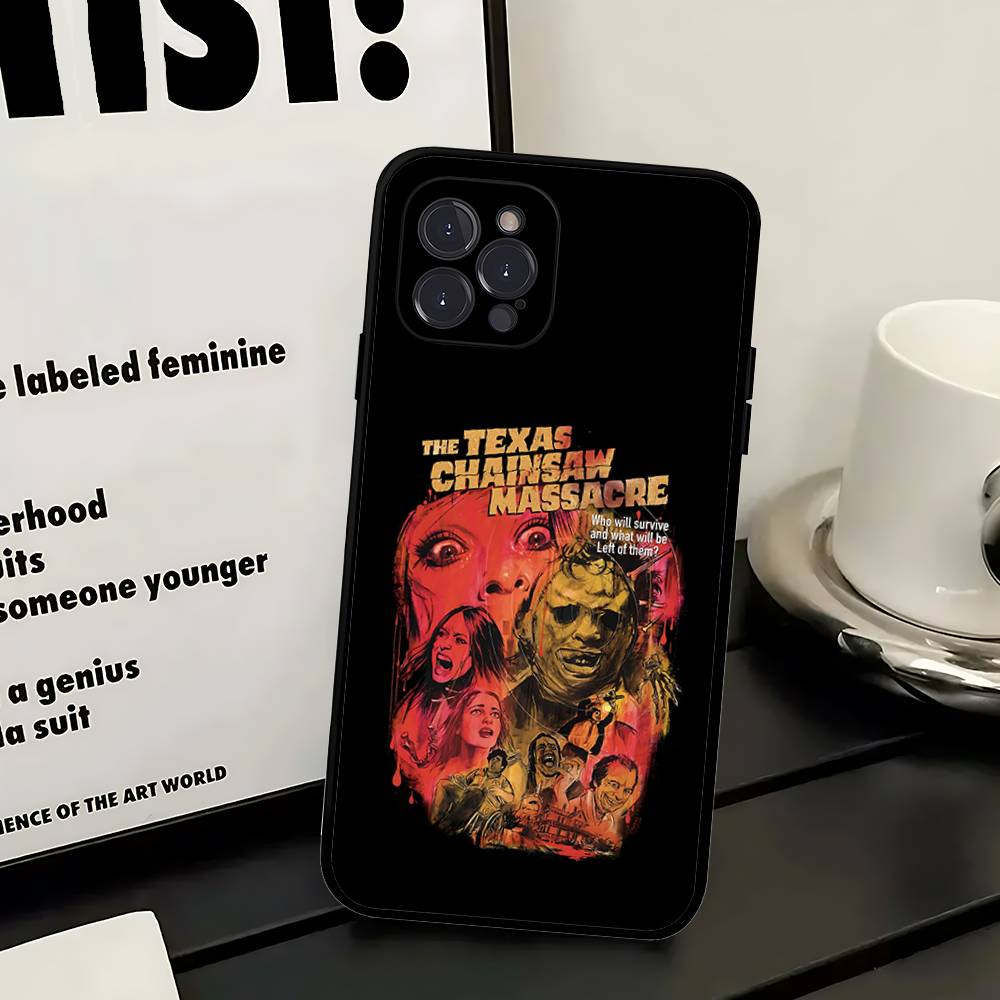 T-Texas Chainsaw Massacre Movie Phone Case For IPhone 17 16 15 14 13 12 Mini 11 Pro Plus Soft Silicone Cover iPhone 14
T-Texas Chainsaw Massacre Movie Phone Case For IPhone 17 16 15 14 13 12 Mini 11 Pro Plus Soft Silicone Cover iPhone 14