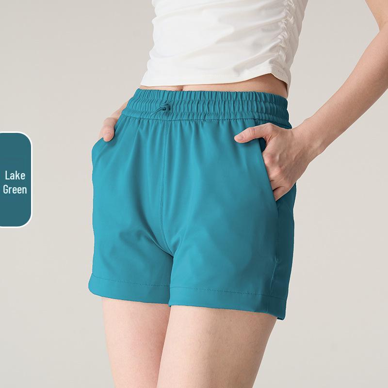 Женские быстросохнущие шорты для йоги с кулиской и двойными боковыми карманами Medium озеро зеленый
Женские быстросохнущие шорты для йоги с кулиской и двойными боковыми карманами Medium озеро зеленый