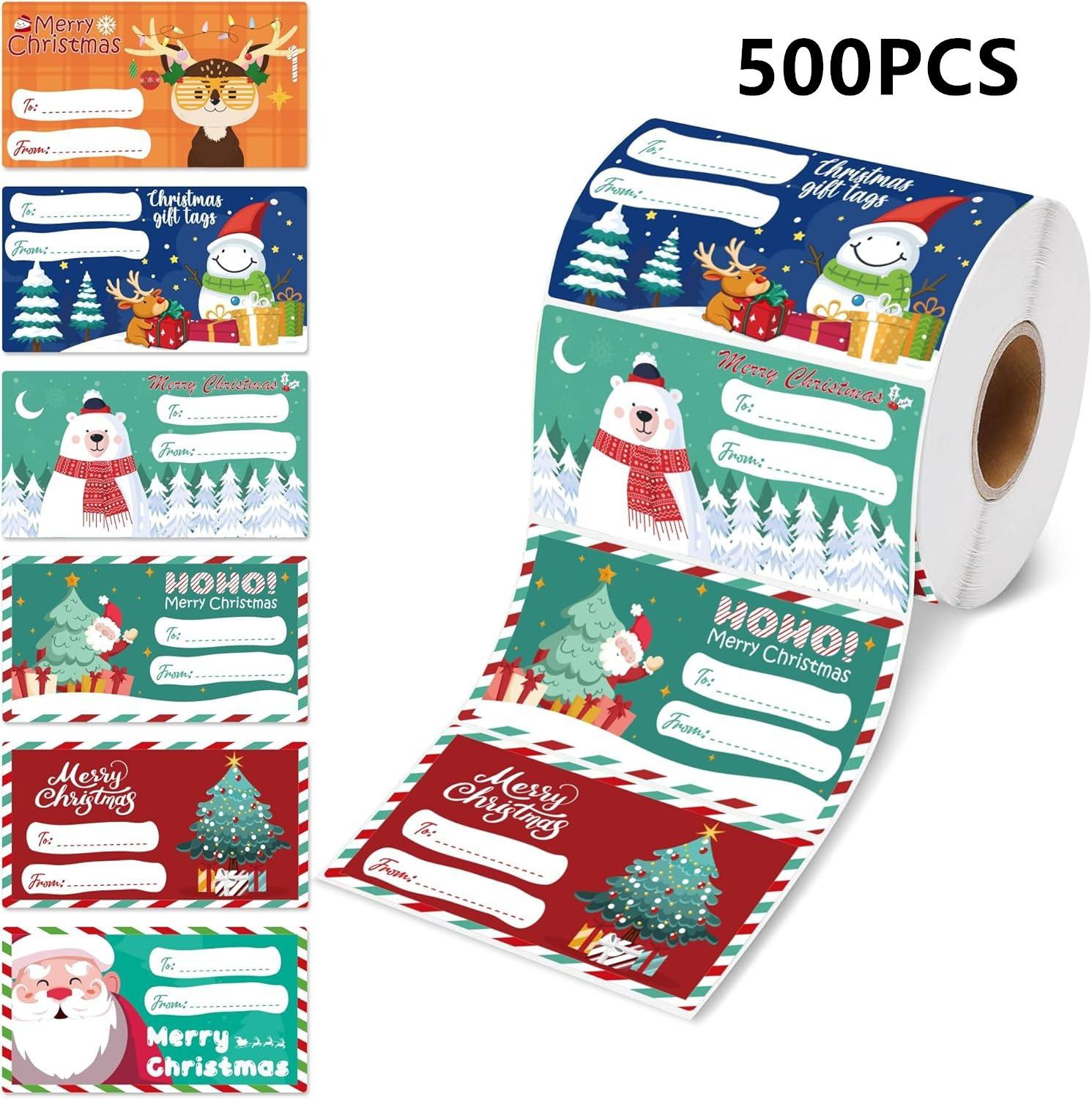 500pcs Cartoon Christmas Stickers Christmas Gift Wrapping Label Sticker Reward Stickers Scrapbook Stationery adornos navidenos 7.5 x 4cm
500pcs Cartoon Christmas Stickers Christmas Gift Wrapping Label Sticker Reward Stickers Scrapbook Stationery adornos navidenos 7.5 x 4cm