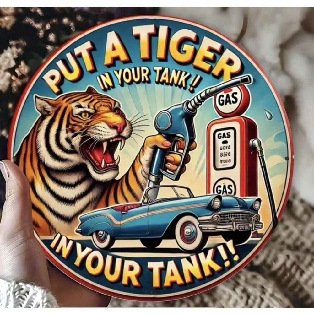 Vintage Gas Oil Metal Tin Sign Retro Esso Tiger Rustic Pub Garage Wall Decor різнокольоровий
Vintage Gas Oil Metal Tin Sign Retro Esso Tiger Rustic Pub Garage Wall Decor різнокольоровий