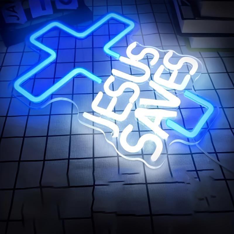 Jesus Cross Neon Sign Light, Led Neon Sign Bedroom Home Decoration Neon Sign, Wall Decor Christmas New Year Christian
Jesus Cross Neon Sign Light, Led Neon Sign Bedroom Home Decoration Neon Sign, Wall Decor Christmas New Year Christian