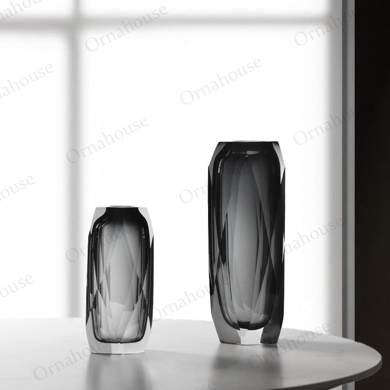 Small Transparent Glass Vase, Home Decoration, Flower Set Terrarium, Cold Gray, Dual Color, High End Light, Luxury
Small Transparent Glass Vase, Home Decoration, Flower Set Terrarium, Cold Gray, Dual Color, High End Light, Luxury