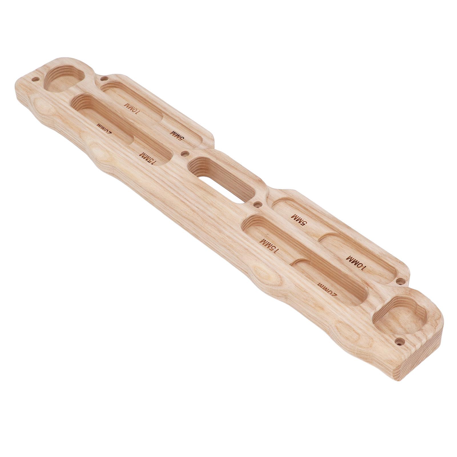 Hangboard Training Board Climbing Board Wooden Rock Climbing Training Hangboard for Training Equipment
Hangboard Training Board Climbing Board Wooden Rock Climbing Training Hangboard for Training Equipment