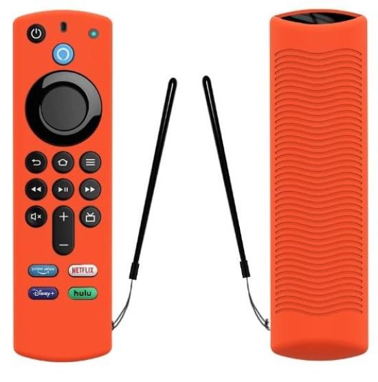 Remote control cover for Fire TV Stick 3rd silicone and case generation, material, thin, dirt-proof shock-proof (orange) оранжевый
Remote control cover for Fire TV Stick 3rd silicone and case generation, material, thin, dirt-proof shock-proof (orange) оранжевый