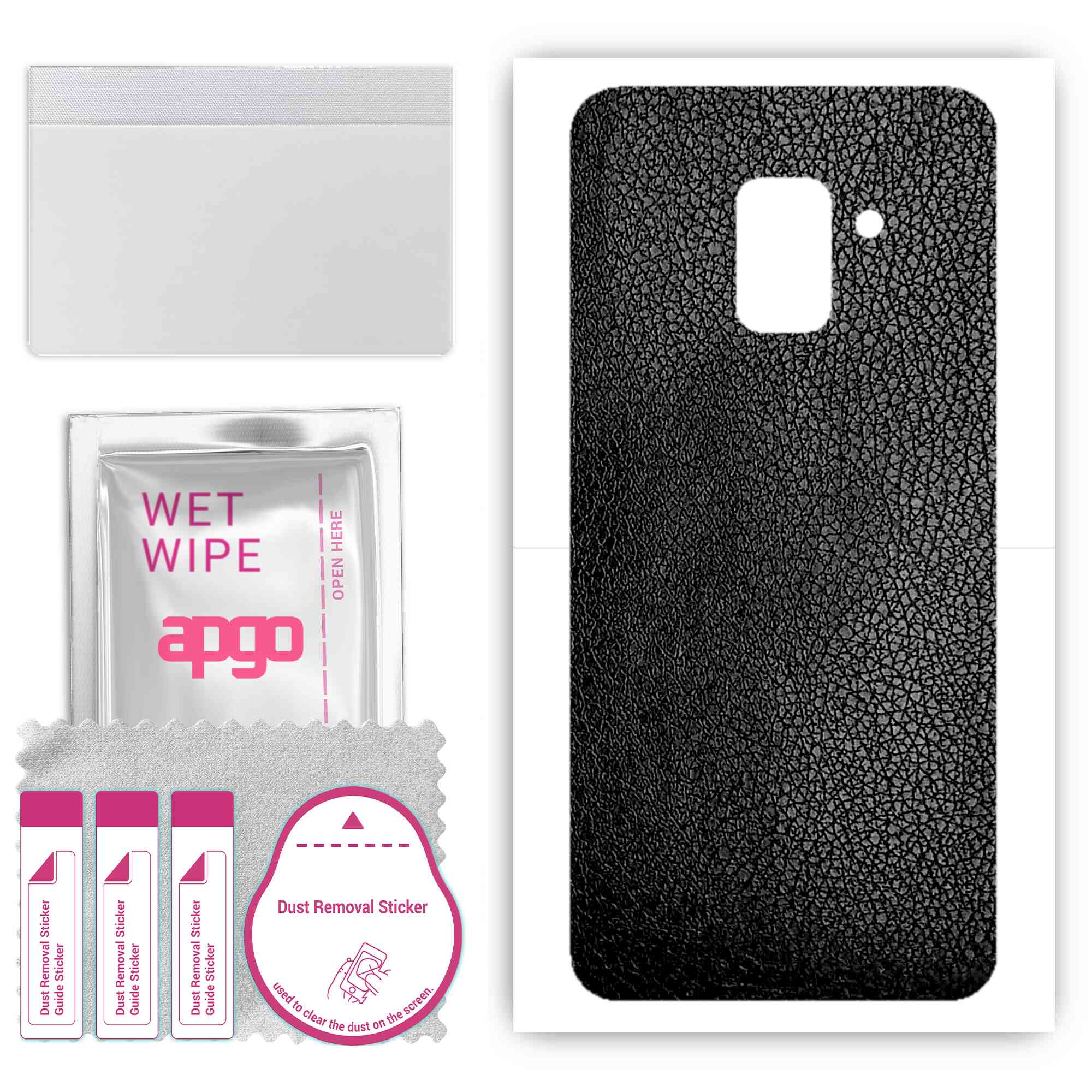 Apgo Protective Skin Sticker для задньої панелі, сумісний із Samsung Galaxy A8 (2018 р), Плівка, фольга, вініл – чорна шкіра з візерунком
Apgo Protective Skin Sticker для задньої панелі, сумісний із Samsung Galaxy A8 (2018 р), Плівка, фольга, вініл – чорна шкіра з візерунком